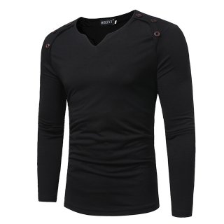 MYDBSH Spring O-Neck Slim Fit Long Sleeve T Shirt Mens 05 MYDBSH Spring O-Neck Slim Fit Long Sleeve T Shirt Mens 05